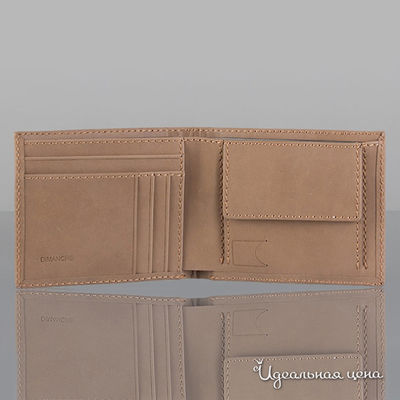 Портмоне Dimanche, цвет цвет светло-бежевый