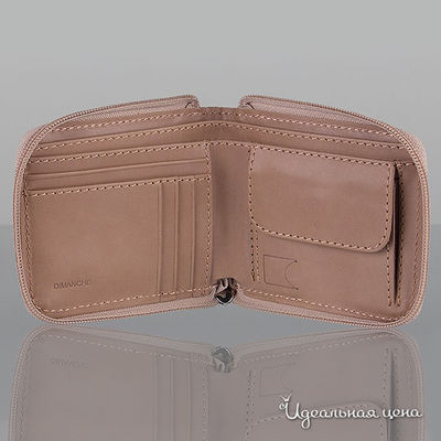Портмоне Dimanche, цвет цвет светло-бежевый