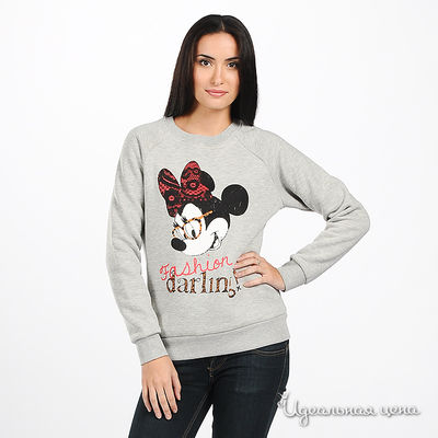Толстовка Disney, цвет цвет серый