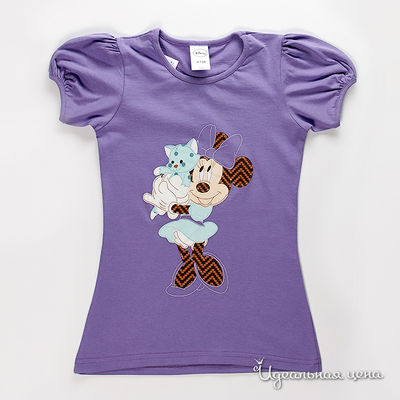 Футболка Disney, цвет цвет сиреневый