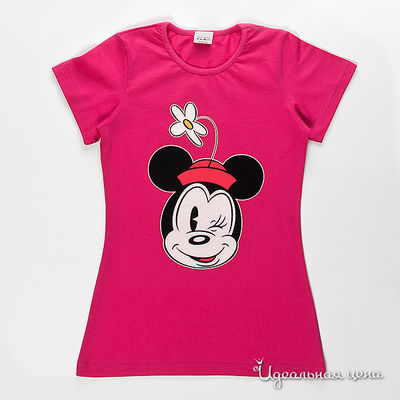 Футболка Disney, цвет цвет малиновый