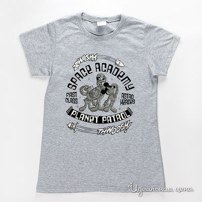 Футболка Disney, цвет цвет серый