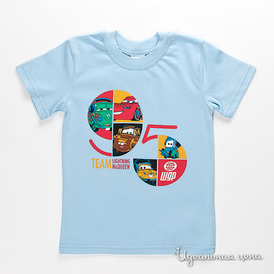 Футболка Disney, цвет цвет голубой