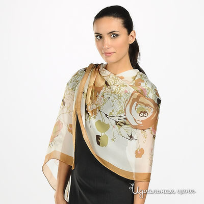 Платок Valentino, цвет цвет бежевый