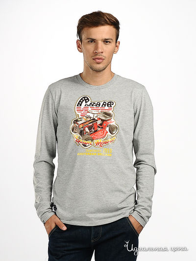 Футболка GSUS, цвет цвет серый