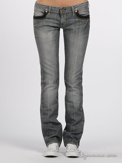 Джинсы Zu Elements, цвет цвет серый