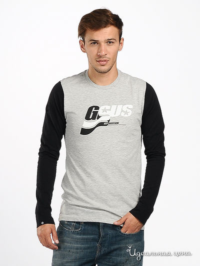 Футболка GSUS, цвет цвет серый