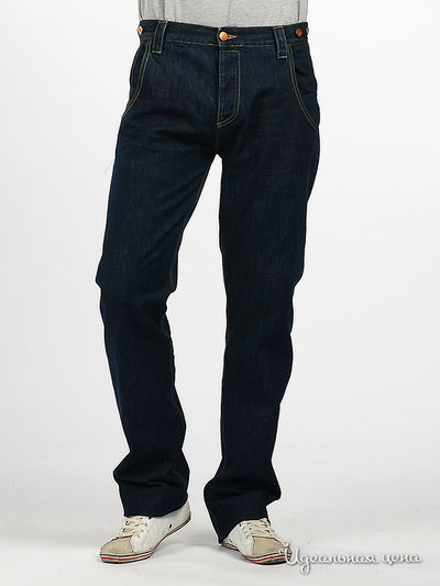 Джинсы GSUS, цвет цвет синий