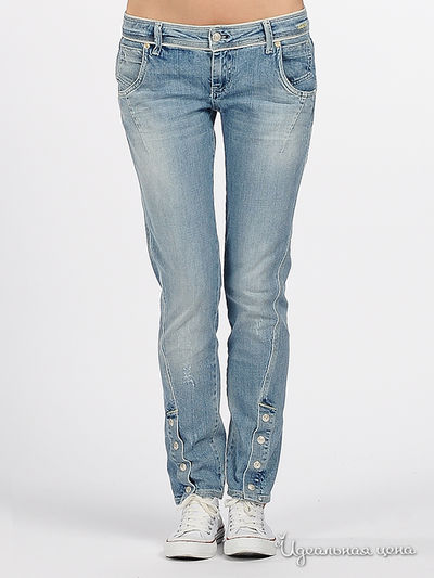 Джинсы Zu Elements, цвет цвет голубой