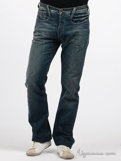 Джинсы GSUS, цвет цвет синий