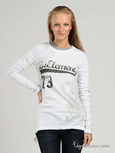 Джемпер Zu Elements, цвет цвет белый / серый