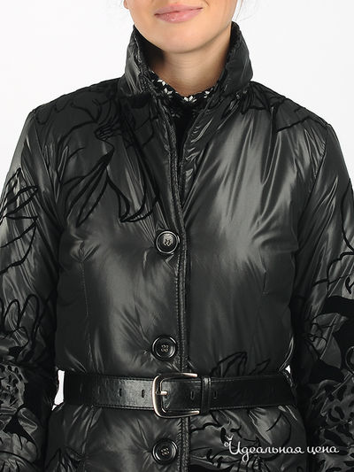 пальто F5jeans женское, цвет черный