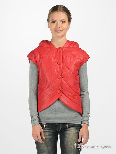 Жилет F5jeans, цвет цвет красный