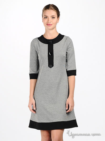 Платье Argent, цвет цвет черный / белый