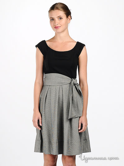 Платье Argent, цвет цвет черный / белый