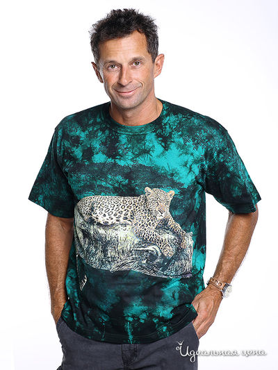 Футболка CHURINGA, цвет цвет зеленый / черный