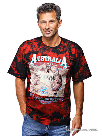 Футболка CHURINGA, цвет цвет красный / черный