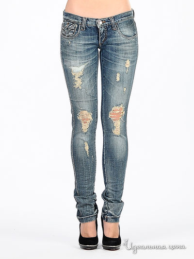 Джинсы Miss Sixty, цвет цвет синий