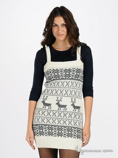 Сарафан Flash, цвет цвет белый / серый