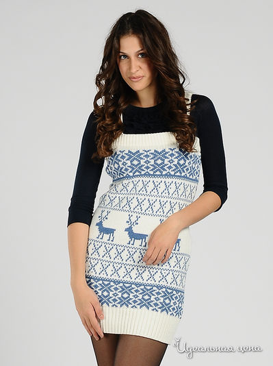 Сарафан Flash, цвет цвет белый / синий