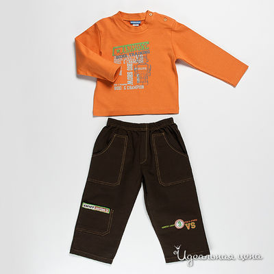 Комплект Best for kids, цвет цвет оранжевый / коричневый