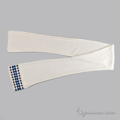 Шарф Flash, цвет цвет белый / синий / серый