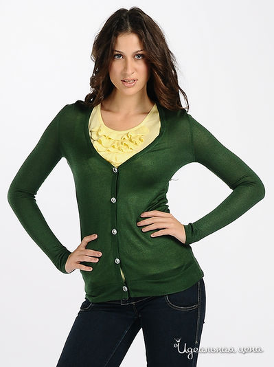 Кардиган Flash, цвет цвет зеленый