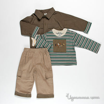Комплект Best for kids, цвет цвет бежевый / хаки