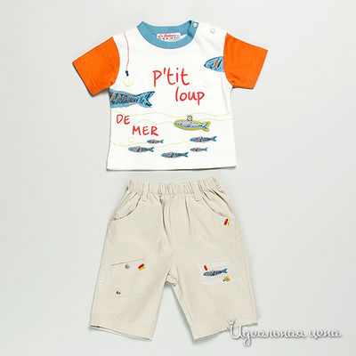 Комплект Best for kids, цвет цвет белый / бежевый