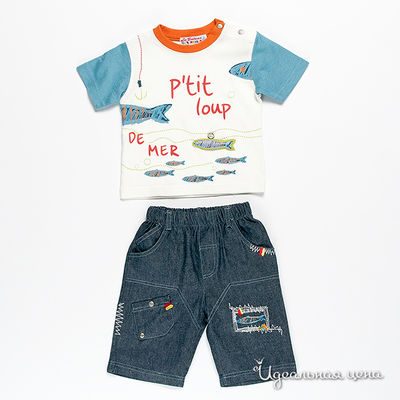 Комплект Best for kids, цвет цвет белый / синий