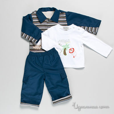 Комплект Best for kids, цвет цвет белый / синий