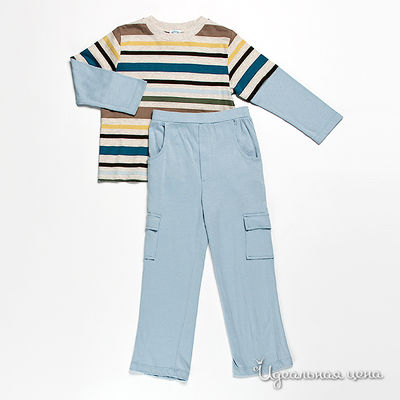 Комплект Best for kids, цвет цвет светло-серый / голубой