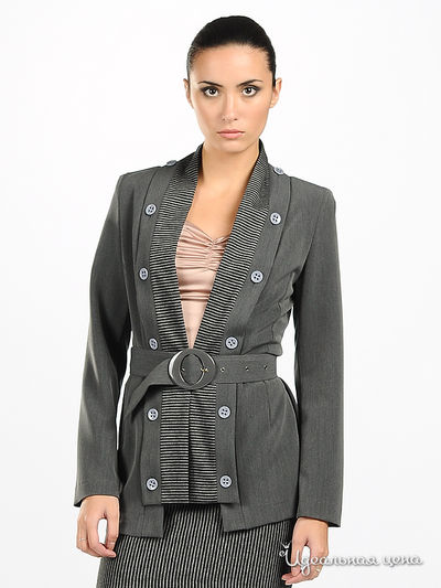 Жакет Adzhedo, цвет цвет серый