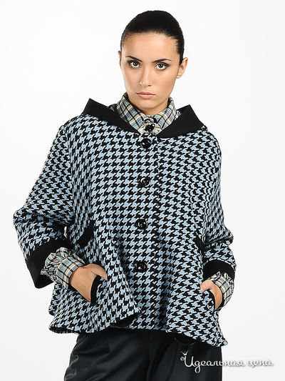 Пальто-пончо Adzhedo, цвет цвет синий