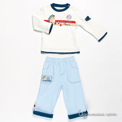 Комплект Best for kids, цвет цвет белый / голубой