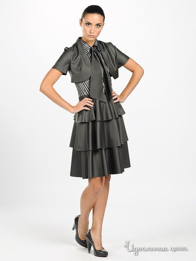 Болеро Adzhedo, цвет цвет серый