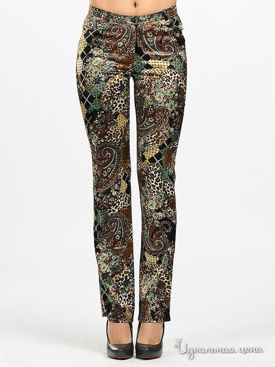 Брюки Adzhedo, цвет цвет мультиколор