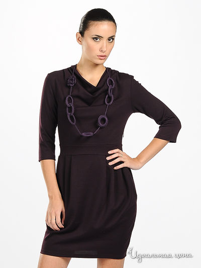 Платье Adzhedo, цвет цвет бордовый