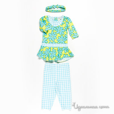 Комплект Best for kids, цвет цвет зеленый / голубой