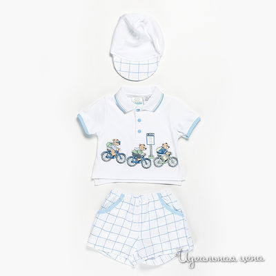 Комплект Best for kids, цвет цвет белый / голубой