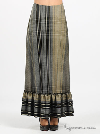 Юбка Adzhedo, цвет цвет коричневый