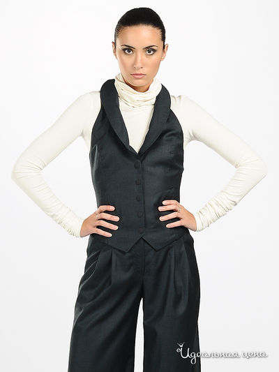 Жилет Adzhedo, цвет цвет темно-синий