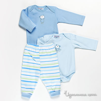 Комплект Best for kids, цвет цвет голубой