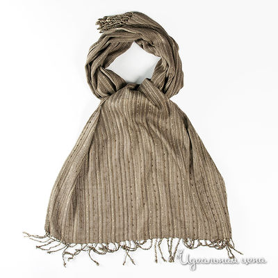 Шарф Leo Ventoni, цвет цвет коричневый \ бежевый
