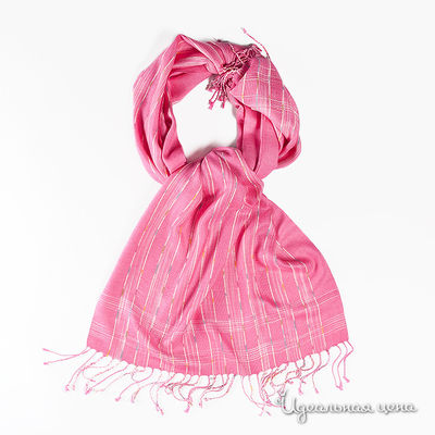 Палантин Leo Ventoni, цвет цвет розовый \ бежевый