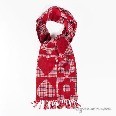 Шарф Leo Ventoni, цвет цвет малиновый