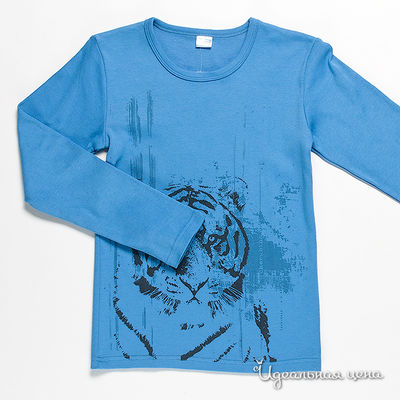 Футболка Cherubino, цвет цвет голубой