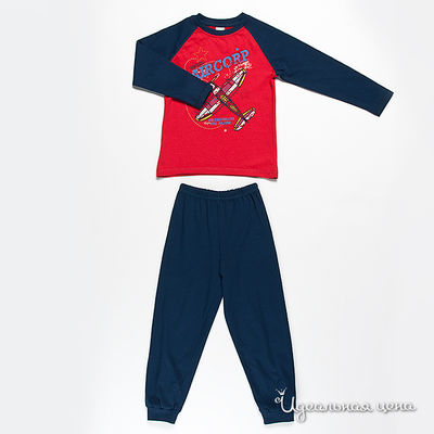 Пижама Cherubino, цвет цвет темно-синий / красный