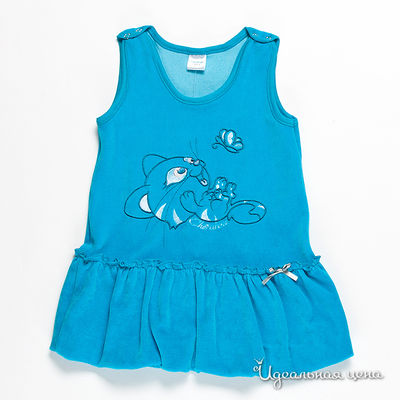 Сарафан Cherubino, цвет цвет бирюзовый