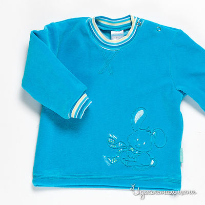 Толстовка Cherubino, цвет цвет бирюзовый